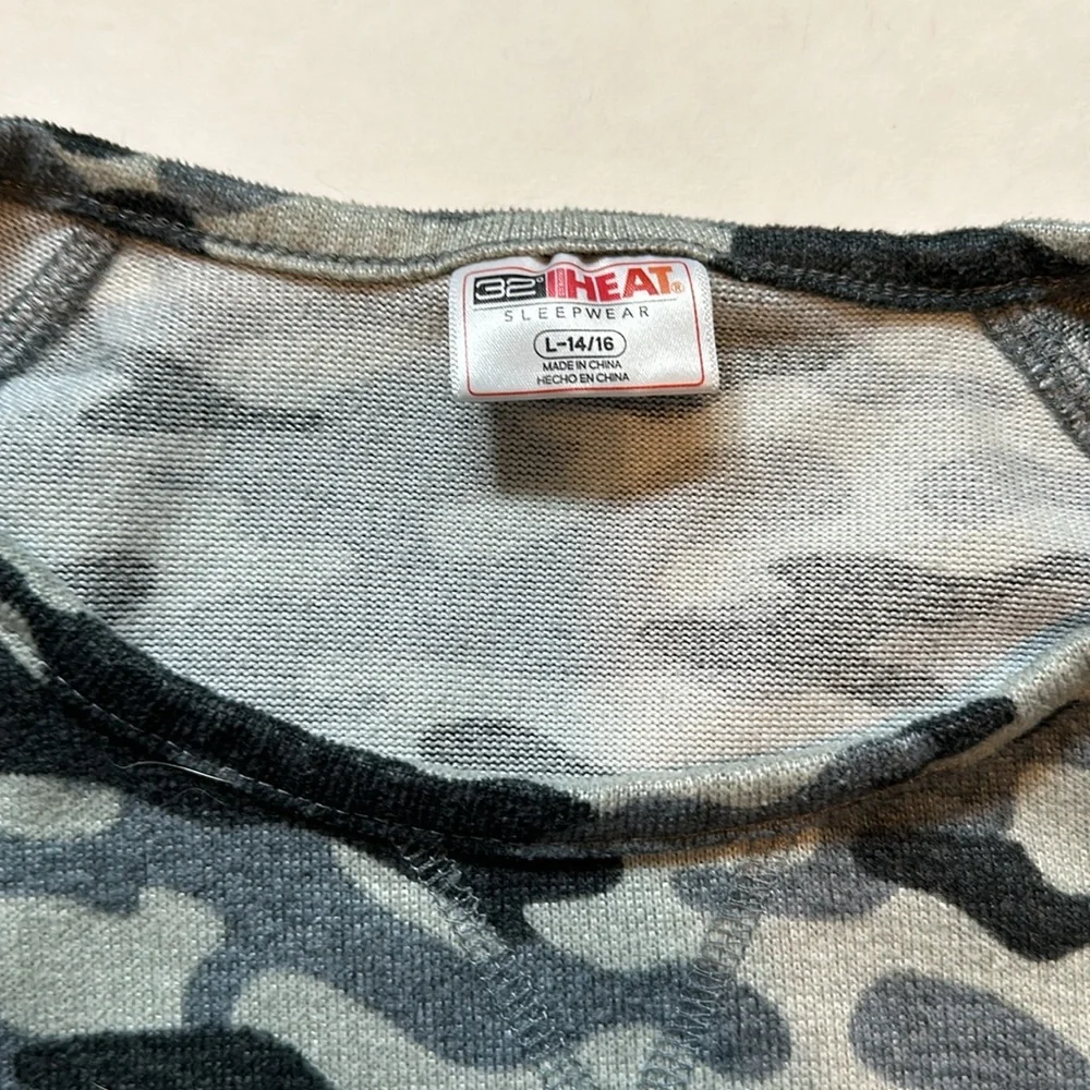 32 Degree Camouflage Pajama Set